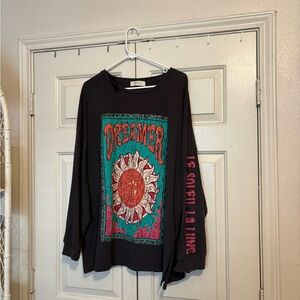 A Beautiful Soul (Arula) Gray Long Sleeve Shirt